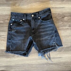 Madewell Relaxed Mid Length Denim Shorts